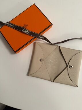 Hermès Calvi Card Holder